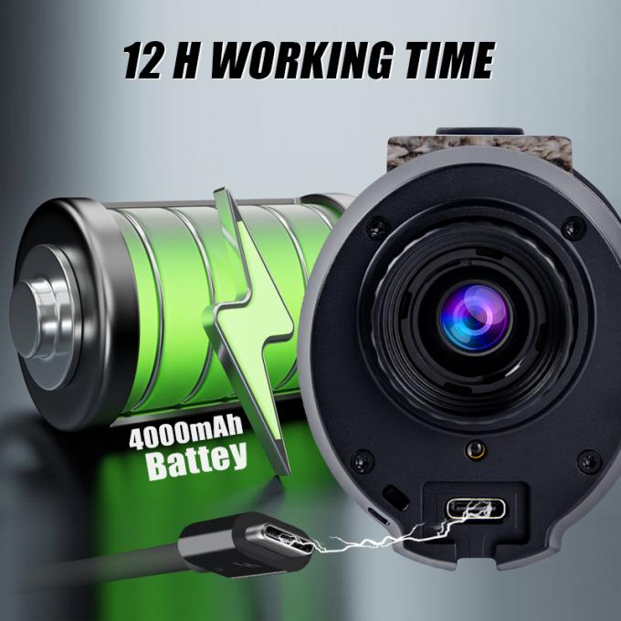 Blijf verbonden en neem je avonturen op met deze thermische beeldvorming monocular met Wi-Fi AP en 4000mAh batterijcapaciteit 6