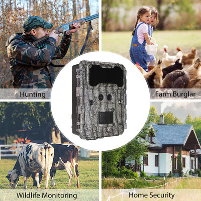 Hoge Sensor Resolutie Wildlife Camera 13MP Cmos Dual Lens Trail Camera