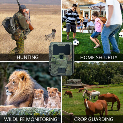 Outdoor Wildlife Hunting Camera tot 512GB Storage 32MP 4K bij 30fps KW866 0.25s Response Speed Deer Hunting Camera