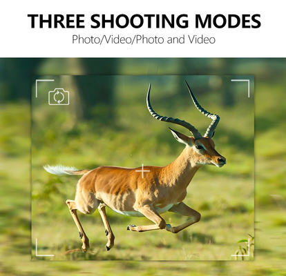 4G Cellulaire Wildlife Forest Trail Camera's met APP afstandsbediening 0.25s Triggering Speed Wild Game Camera's