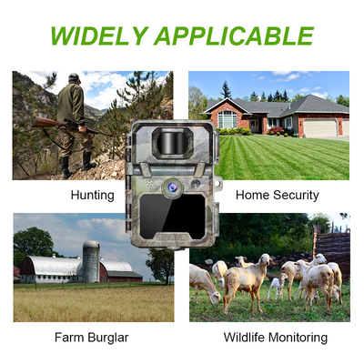 KW571 Fabriek OEM ODM Mini Wildlife Scouting Timelapse Trail Camera IP67 No-Glow CMOS Sensor en SD Memory Nachtzicht