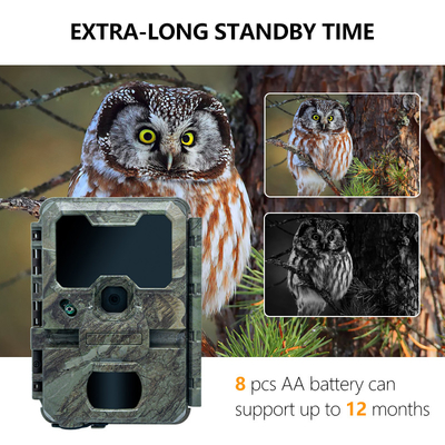 KW788 Trail Camera jachtcamera Waterdicht 4K 32MP Gemakkelijk te navigeren eenvoudig te gebruiken robuust lang wo