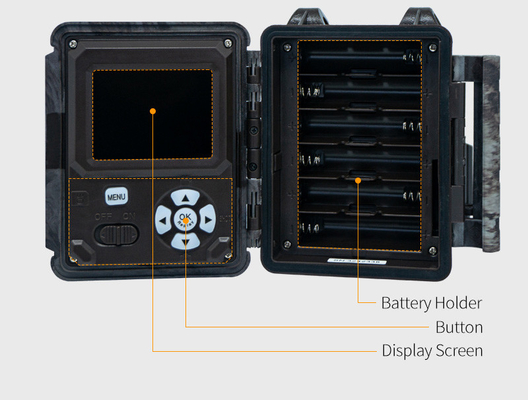 KW591 buiten jachtcamera zonder gloed Twee sensor 1080P FHD jachtcamera nacht viison