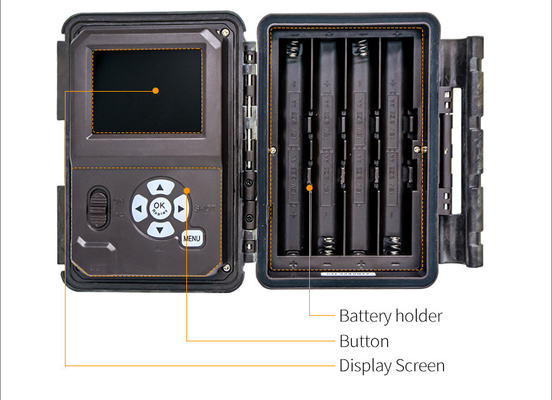WIFI trail camera KW866 waterdicht IP67 OEM/ODM tot 512GB opslag SD geheugenkaart 32MP 4K wildlife camera