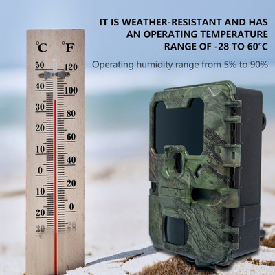 WIFI jachtcamera KW866 waterdicht IP67 OEM/ODM tot 512 GB opslag SD geheugenkaart 32MP 4K wildlife camera