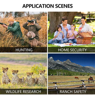 Jacht- en trailcamera's Zonnepaneel 4G Draadloze camera KW897 met dubbele antennes 100ft Nachtbereik 36MP 2K Video bij 30fps