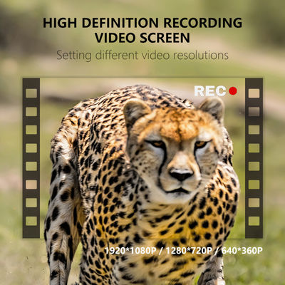 Infrarood Jachtcamera met 30MP Foto en 1080P Video Mogelijkheid, PIR Functie en 30 meter Nachtzicht Bereik