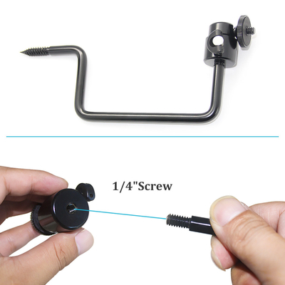buitenhanger met 3 schroefgaten 360-rotatie schroef in boom voor jachtcamera