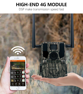 High-end 4g draadloze trail camera 2024 Nieuwste KW897 met dubbele antennes 36MP 2K 0.1s trigger snelheid met nachtzicht voor voor wildlife onderzoek