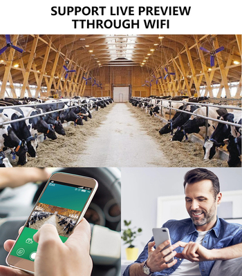 Jachtcamera KW866 met WIFI-verbinding 0,25s opnamesnelheid waterdicht IP67 tot 512GB opslag 32MP 4K bij 30fps hertjagen