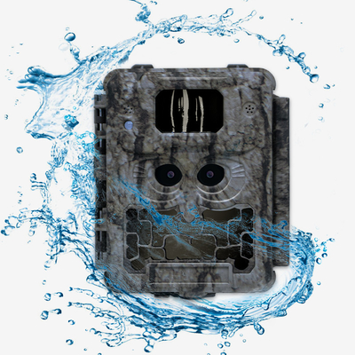Jachtcamera KW591 dubbele sensoren 30MP 1080P waterdicht IP67 0.4s reactiesnelheid nachtzicht tot 512GB opslag wildlife camera