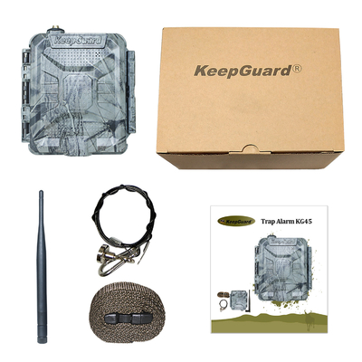 KEEPGUARD KG45 Bel of stuur SMS bij alarm 1-5 Mobiele nummers Werkt met verschillende vangers voor afstotend dier