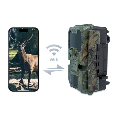 WIFI jachtcamera KW866 waterdicht IP67 OEM/ODM tot 512 GB opslag SD geheugenkaart 32MP 4K wildlife camera
