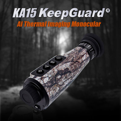 Hoogwaardige thermische beeldvorming monocular met Ai super resolutie en 10-uurs batterijduur voor buitenactiviteiten en bewaking