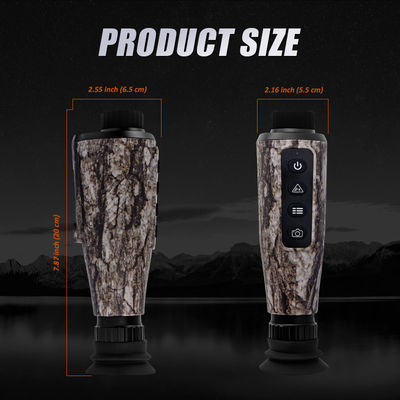 Hoogwaardige thermische beeldvorming monocular met Ai super resolutie en 10-uurs batterijduur voor buitenactiviteiten en bewaking