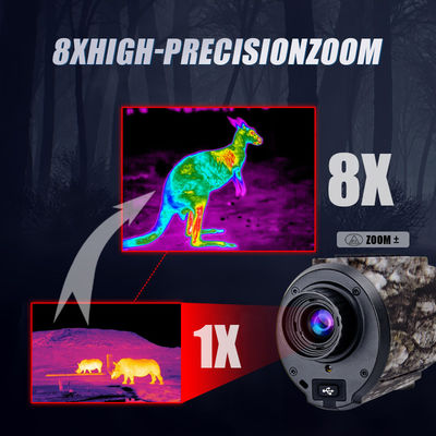 Hoogwaardige thermische beeldvorming monocular met Ai super resolutie en 10-uurs batterijduur voor buitenactiviteiten en bewaking