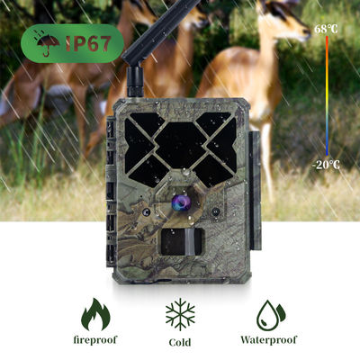 4G LTE mobiele app controle snelle trigger geen gloed lange werktijd jacht accessoire trail camera