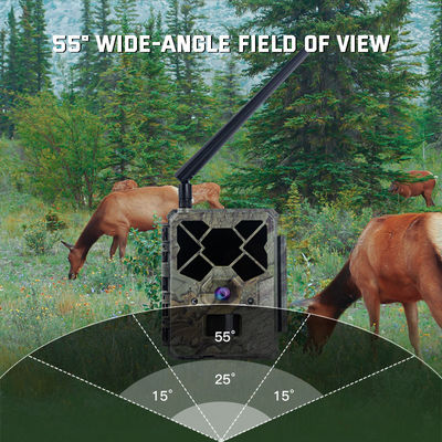 4G LTE mobiele app controle snelle trigger geen gloed lange werktijd jacht accessoire trail camera