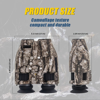 Nachtzichtmogelijkheid • Scherm met hoge resolutie • Zicht over lange afstand • Duurzaam en robuust ontwerp geschikt voor gebruik buitenshuis • Eenvoudig te bedienen knoppen • Oplaadbare batterij