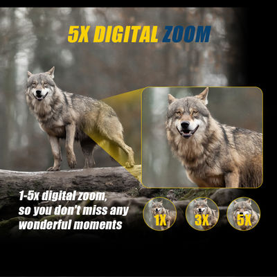 Nachtzichtmogelijkheid • Scherm met hoge resolutie • Zicht over lange afstand • Duurzaam en robuust ontwerp geschikt voor gebruik buitenshuis • Eenvoudig te bedienen knoppen • Oplaadbare batterij