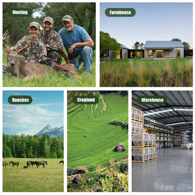 Infrarood Jachtcamera 30MP1080P Dual-lens Wildcamera's voor Buiten Wildval Waterdicht 940nm IR Camera