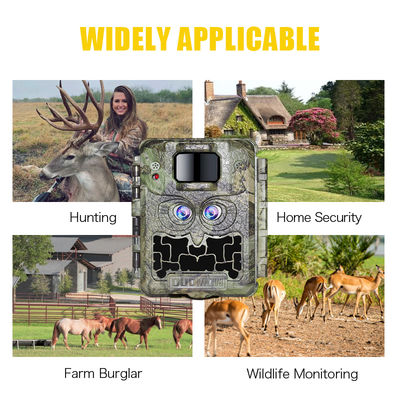 Verkoop Promotie 39USD Dual lens/Dual sensor Wildlife Game Camera 30MP 1080P No-Glow 940nm Met dag en nacht sensor