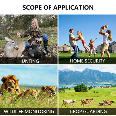 30MP de Sensoren van Deer Trail Camera Megapixel maken IP65 met SDHC-Kaart waterdicht