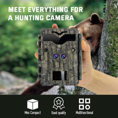 Compacte HD-jachtcamera's met hoge resolutie en bewegingsgeactiveerde opname voor buitenbewaking