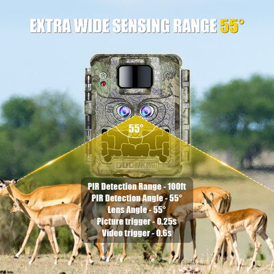 IP66 waterdichte jachtcamera met infrarood nachtzicht van 24 inch voor observatie en beveiliging van wilde dieren