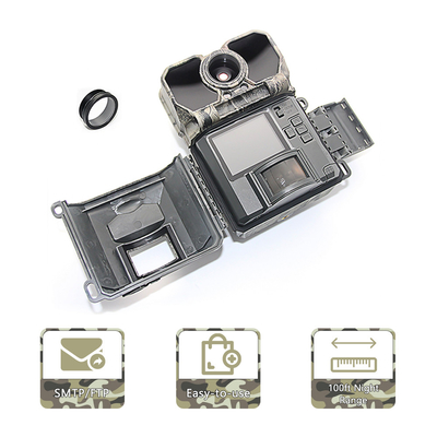 4G 0.25s brengen 2,4 " LCD de Sleep van de de Jachtcamera het Verkennen de Visieirl Gesneden Infrarode Camera teweeg van de het Wildnacht