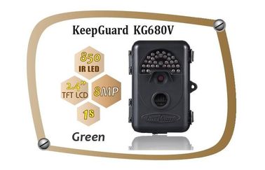 Waterdichte de Motiecamera KeepGuard 680NV van IP54 8MP Trial Camera Wildlife