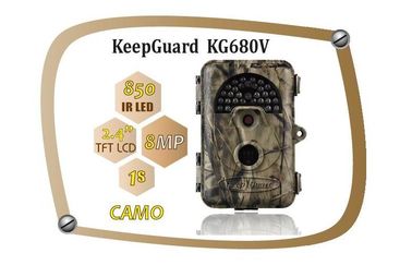 Waterdichte de Motiecamera KeepGuard 680NV van IP54 8MP Trial Camera Wildlife