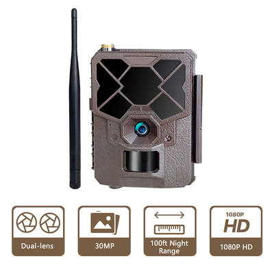 4G draadloze App van de Sleepcamera Afstandsbediening hd vertoning cellulaire de jachtcamera