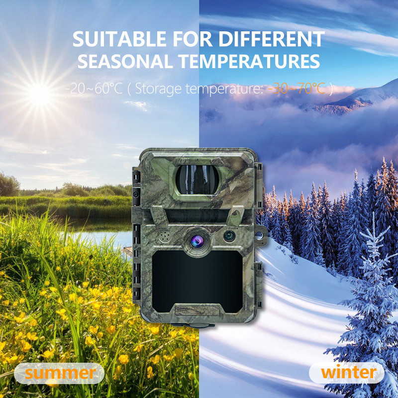 KW571 Fabriek OEM ODM Mini Wildlife Scouting Timelapse Trail Camera IP67 No-Glow CMOS Sensor en SD Memory Nachtzicht