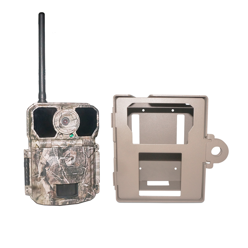 KG202 Support Lock Metal Security Box voor de jacht op wildlife Trail Forest Game Stealth Camera