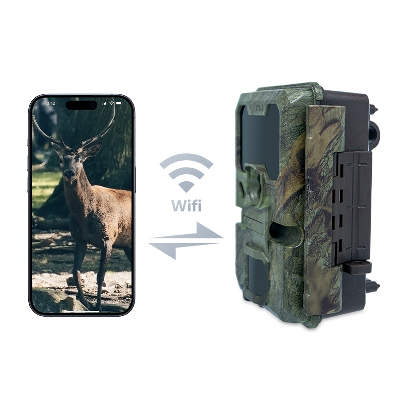 WIFI jachtcamera KW866 waterdicht IP67 OEM/ODM tot 512 GB opslag SD geheugenkaart 32MP 4K wildlife camera