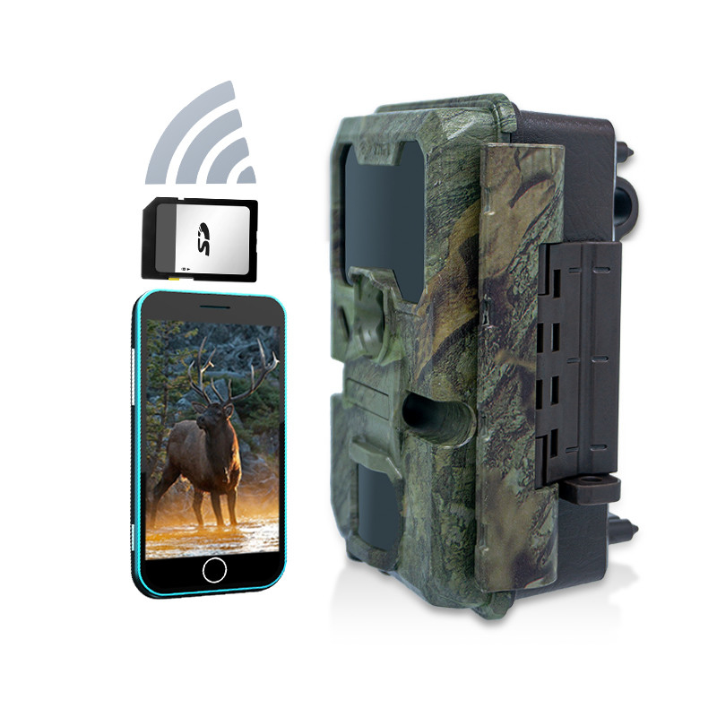 WIFI trail camera KW866 waterdicht IP67 OEM/ODM tot 512GB opslag SD geheugenkaart 32MP 4K wildlife camera