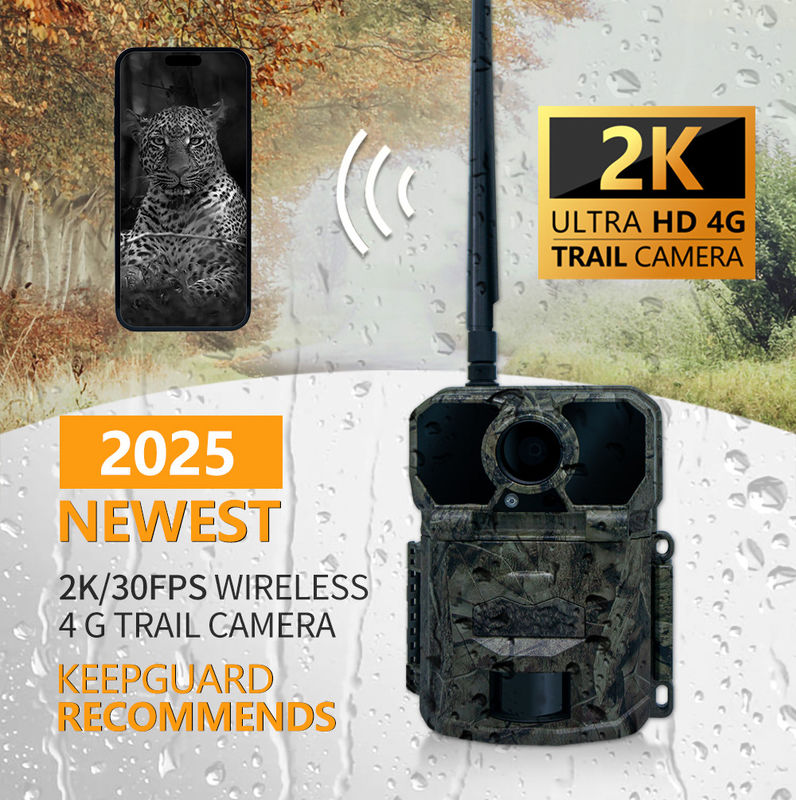 2024 Nieuwste 4G draadloze proefcamera KW896 30MP 0.15s trigger snelheid 100ft nacht bereik waterdicht IP65 jachtcamera