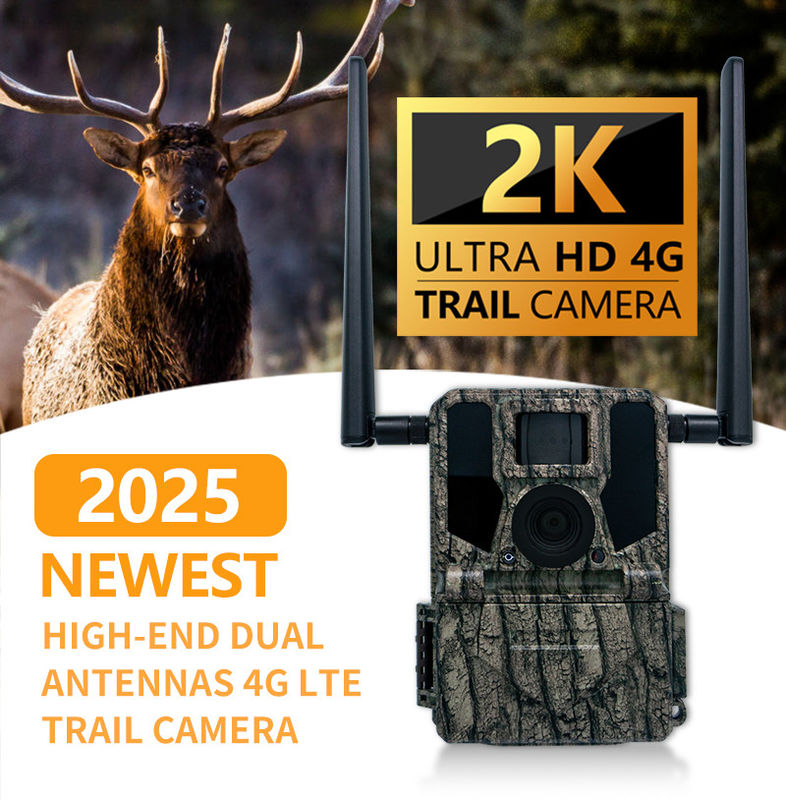4G Trail Camera Foto Video 36MP Afbeelding Grootte 1-9 Capture Nummer 5s-60s Video Lengte
